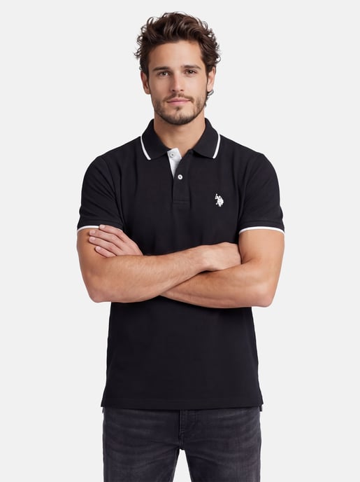 U.S. Polo Assn. Herren Poloshirt aus Baumwolle mit Kontrastdetails - Image 5