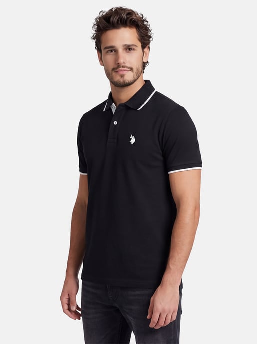 U.S. Polo Assn. Herren Poloshirt aus Baumwolle mit Kontrastdetails - Image 6