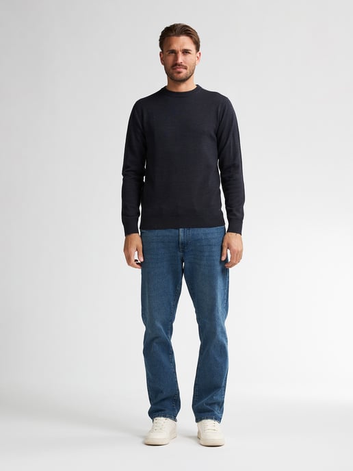 Petrol Industries - Feinstrick-Pullover Steamboat Herren - Blau - Image 5