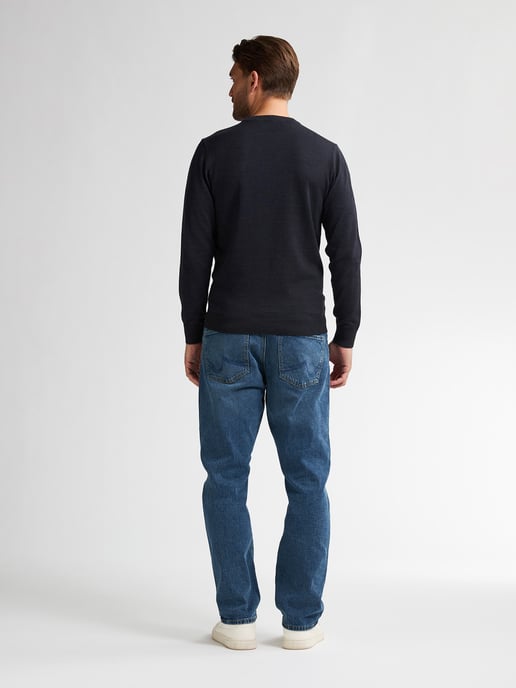 Petrol Industries - Feinstrick-Pullover Steamboat Herren - Blau - Image 6