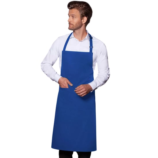 Karlowsky - Latzschürze "Basic", Tasche (Blau) - Image 2
