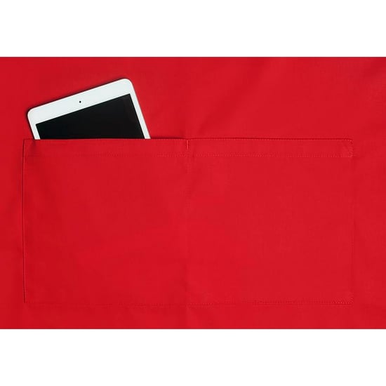 Karlowsky - Latzschürze "Basic" (Rot) - Image 2