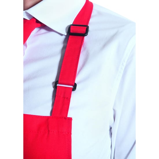 Karlowsky - Latzschürze "Basic" (Rot) - Image 3