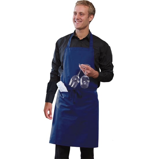 Dennys - Latzschürze, Verstellbares Halfter (Königsblau) - Image 1