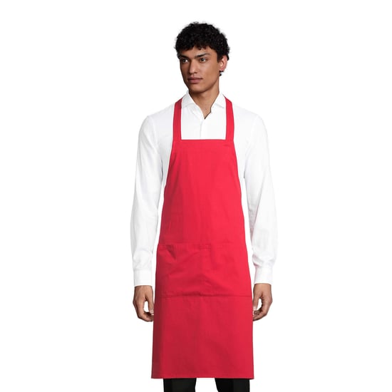 SOLS - Herren/Damen Unisex Schürze "Gamma" (Rot) - Image 3