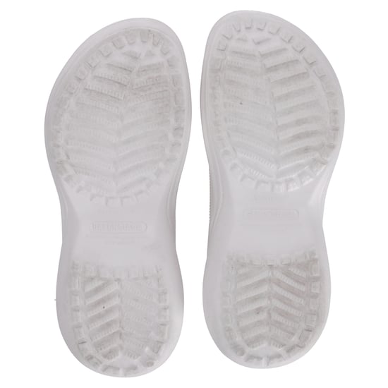 Balenciaga x Crocs Pool Slide Sandalen aus weißem Gummi - Image 5