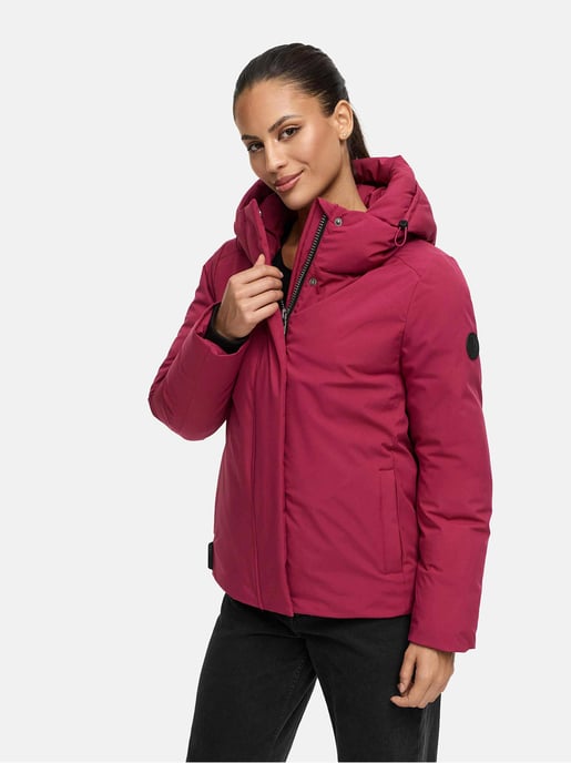 Marikoo Damen Winterjacke Yeminaa mit Kapuze & warmem Fleecefutter - Image 5