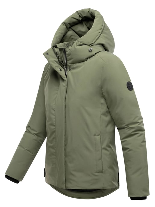 Marikoo Damen Winterjacke Yeminaa mit Kapuze & warmem Fleecefutter - Image 2