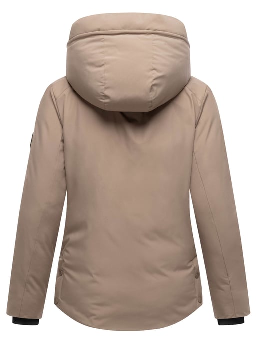 Marikoo Damen Winterjacke Yeminaa mit Kapuze & warmem Fleecefutter - Image 3