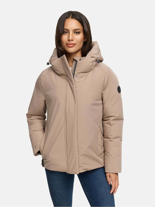 Marikoo Damen Winterjacke Yeminaa mit Kapuze & warmem Fleecefutter - Image 5