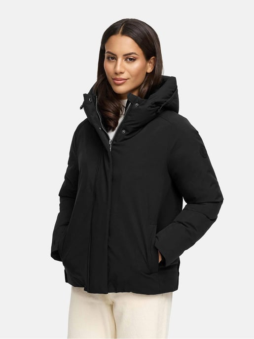 Marikoo Damen Winterjacke Yeminaa mit Kapuze & warmem Fleecefutter - Image 5