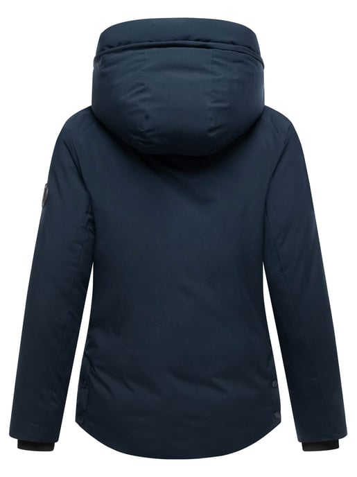 Marikoo Damen Winterjacke Yeminaa mit Kapuze & warmem Fleecefutter - Image 3