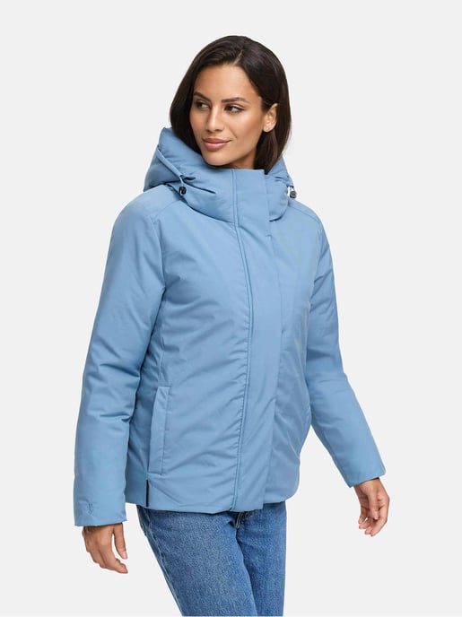 Marikoo Damen Winterjacke Yeminaa mit Kapuze & warmem Fleecefutter - Image 5