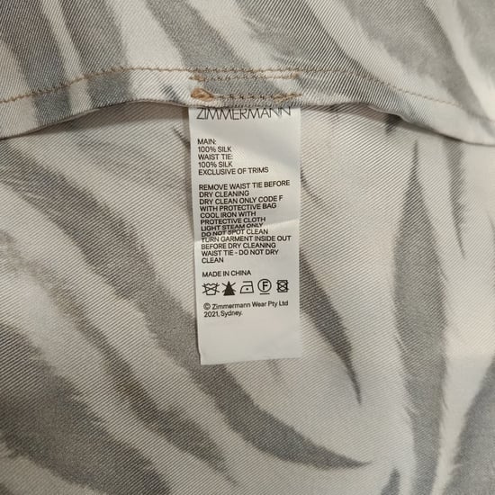 Zimmermann Zebrastreifen Midi-Shirtkleid aus braunem Seidenstoff - Image 6