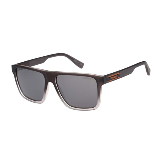 Superdry SDS-5046 165 matte, dunkelgraue Sonnenbrille mit silbernem Verlauf und Spiegel - Image 2