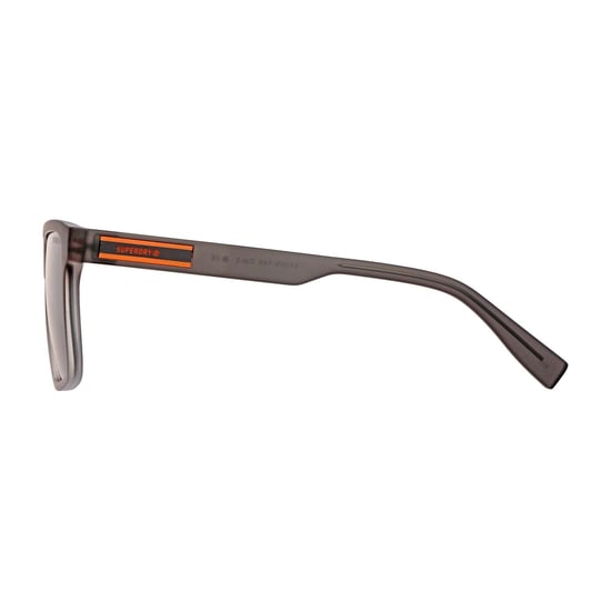 Superdry SDS-5046 165 matte, dunkelgraue Sonnenbrille mit silbernem Verlauf und Spiegel - Image 3