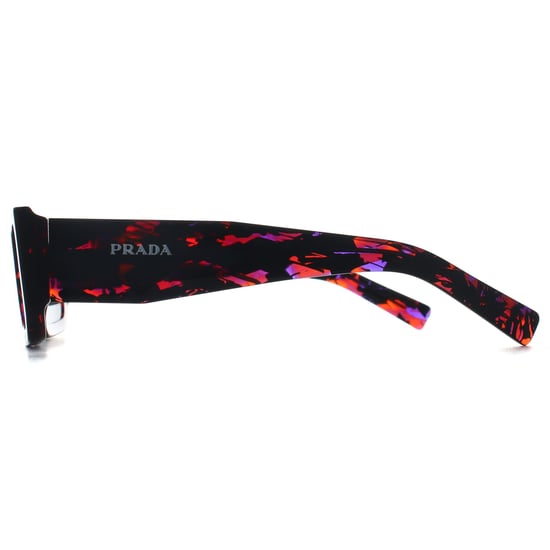 Prada PR06YS 06V5S0 abstrakte orange dunkelgraue Sonnenbrille - Image 3