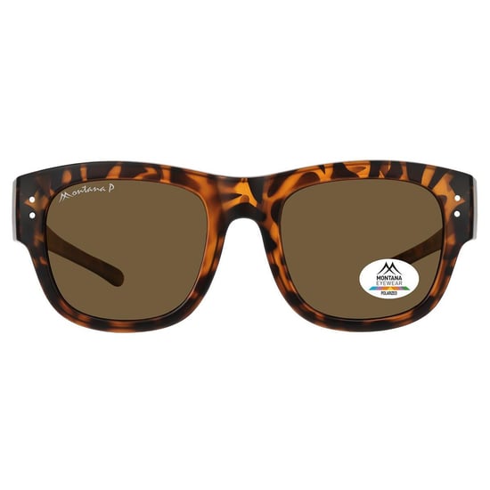 Montana FO7 D matt schildpatt braun polarisiert fit über Gläser Sonnenbrille - Image 2