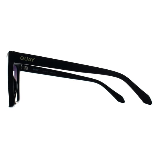 Quay Level Up 77707 mattschwarze Sonnenbrille mit Mohnblumen-Farbverlauf - Image 3