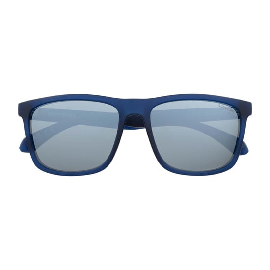 Superdry SDS-5015 106 gefrostete dunkelblaue Silberspiegel-Sonnenbrille - Image 1
