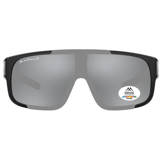 Montana FO9 B matt schwarz silber revo Spiegel polarisiert fit über Gläser Sonnenbrille - Image 2