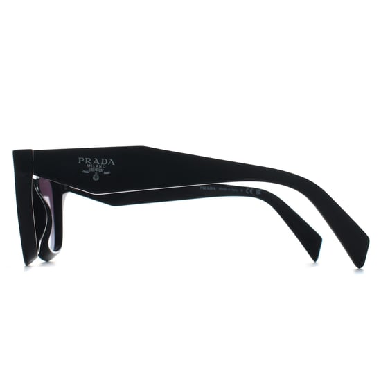 Prada PRC07S 16K90A schwarz grau Verlauf Sonnenbrille - Image 3
