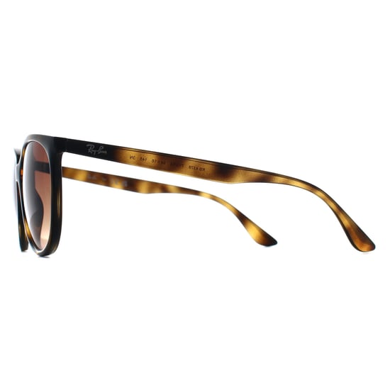 Ray-Ban RB4378 710/13 Sonnenbrille in Havanna mit braunem Farbverlauf - Image 3
