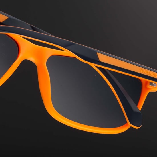 Superdry SDS-5014 106P matte marineblau orange grau polarisierte Sonnenbrille - Image 4