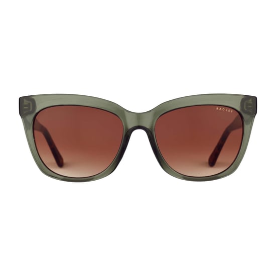 Radley Greenwich 107 grün schildpatt braun Sonnenbrille mit Farbverlauf - Image 1