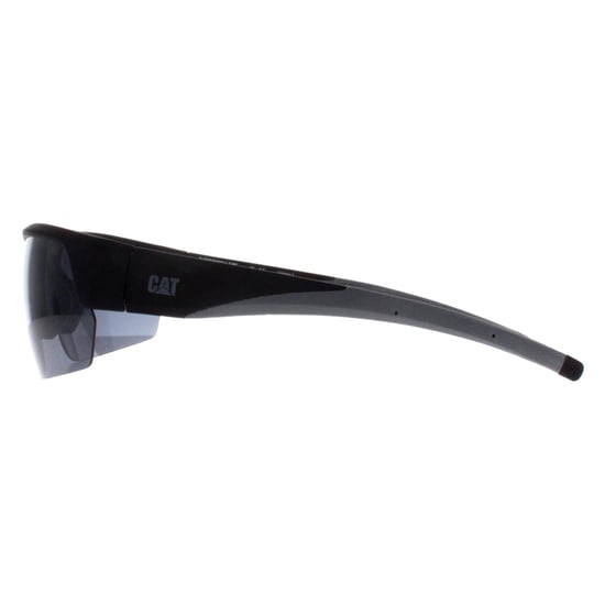 Caterpillar CTS-8022 104P mattschwarze polarisierte Sonnenbrille aus massivem Rauch - Image 3
