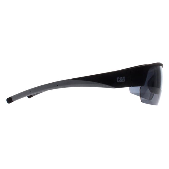 Caterpillar CTS-8022 104P mattschwarze polarisierte Sonnenbrille aus massivem Rauch - Image 4