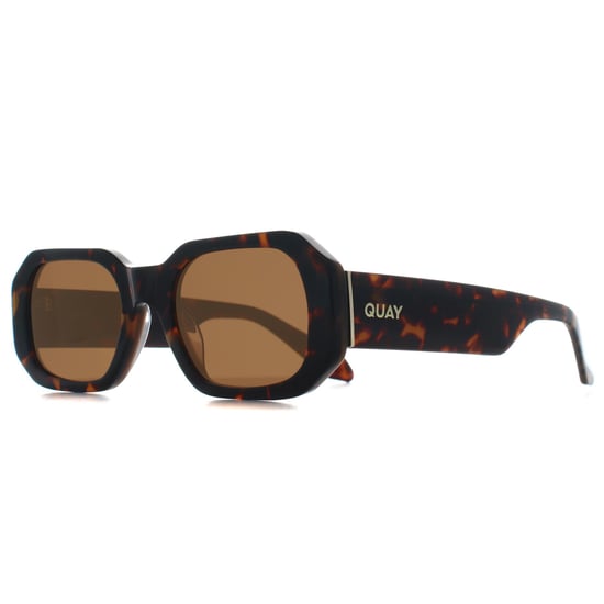 Quay Hyped Up 78635 Kaffee Schildpatt braun Sonnenbrille - Image 2