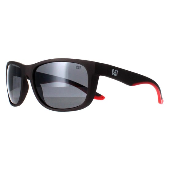 Caterpillar CTS-8011 108P matt dunkelgrau Silber Flash polarisierte Sonnenbrille - Image 2