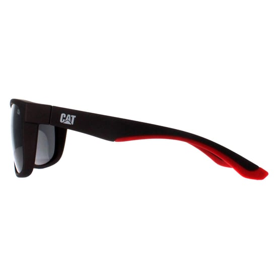 Caterpillar CTS-8011 108P matt dunkelgrau Silber Flash polarisierte Sonnenbrille - Image 3