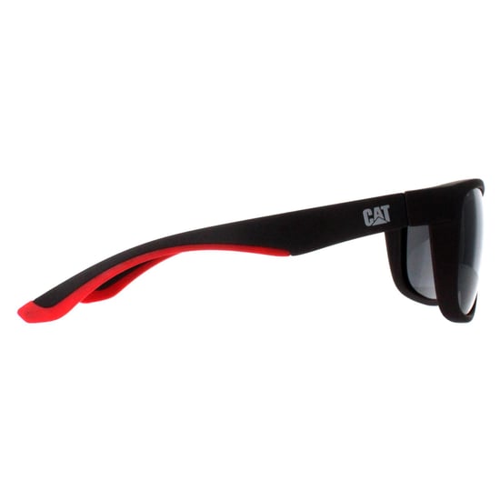 Caterpillar CTS-8011 108P matt dunkelgrau Silber Flash polarisierte Sonnenbrille - Image 4