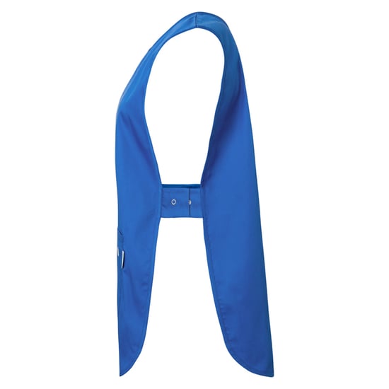 Karlowsky - Arbeitsschürze Zum Überziehen für Herren/Damen Unisex (Königsblau) - Image 3