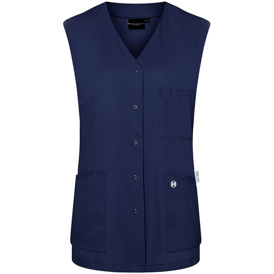 Karlowsky - "Essential" Arbeitsschürze für Damen Ärmellos (Marineblau) - Image 1
