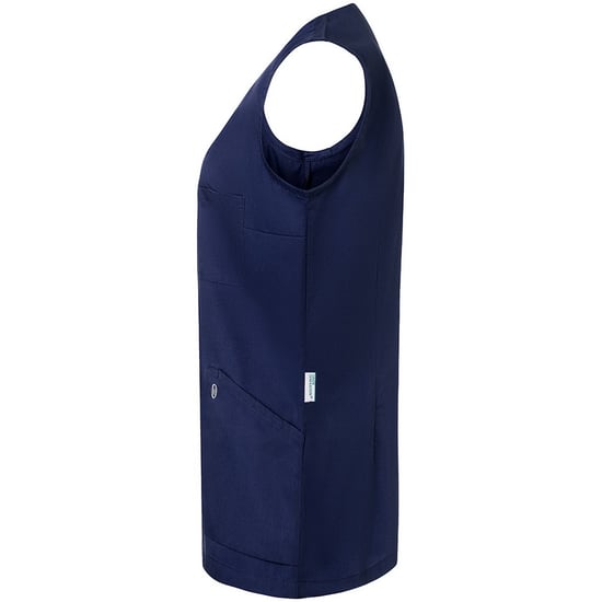 Karlowsky - "Essential" Arbeitsschürze für Damen Ärmellos (Marineblau) - Image 3