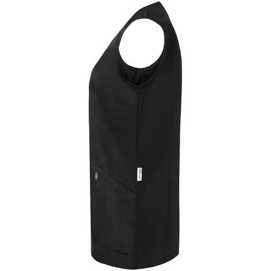 Karlowsky - "Essential" Arbeitsschürze für Damen Ärmellos (Schwarz) - Image 3