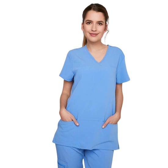 Exner - "Kasack X" Tunika für Damen (Hellblau) - Image 2