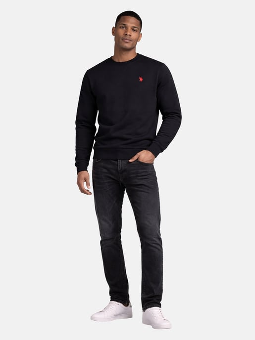 U.S. Polo Assn. Herren Sweatshirt Pullover aus Baumwollmischung - Image 4