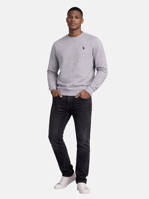 U.S. Polo Assn. Herren Sweatshirt Pullover aus Baumwollmischung - Image 4
