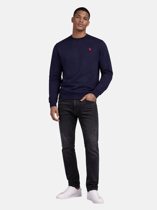 U.S. Polo Assn. Herren Sweatshirt Pullover aus Baumwollmischung - Image 4