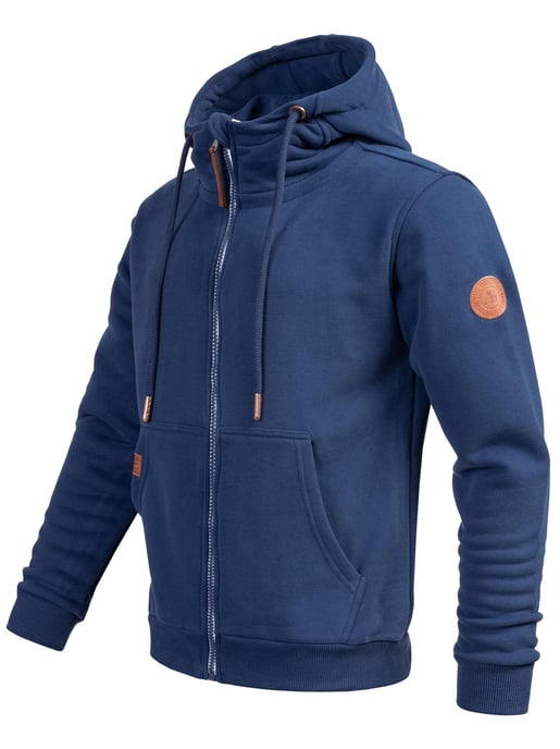 Alessandro Salvarini Herren Sweatjacke AS292 mit Kapuze & Reißverschluss - Image 3