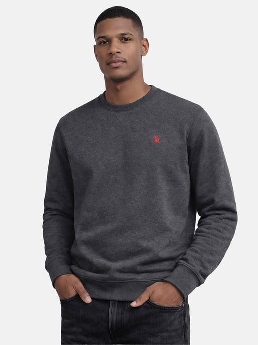 U.S. Polo Assn. Herren Sweatshirt Pullover aus Baumwollmischung - Image 5