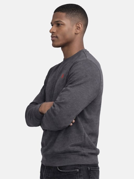 U.S. Polo Assn. Herren Sweatshirt Pullover aus Baumwollmischung - Image 6