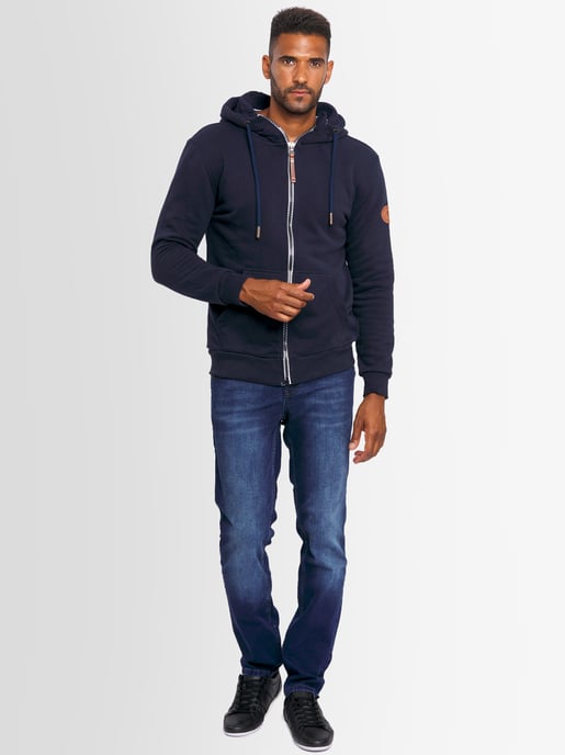 Alessandro Salvarini Herren Sweatjacke AS292 mit Kapuze & Reißverschluss - Image 5