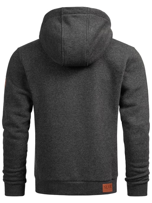 Alessandro Salvarini Herren Sweatjacke AS292 mit Kapuze & Reißverschluss - Image 4