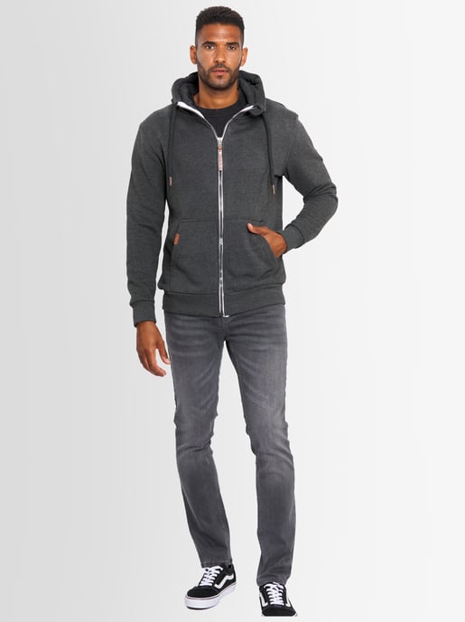 Alessandro Salvarini Herren Sweatjacke AS292 mit Kapuze & Reißverschluss - Image 5
