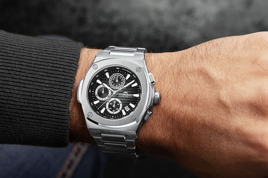 Rotorcraft Uhr Arcane Chrono Silber - Image 3